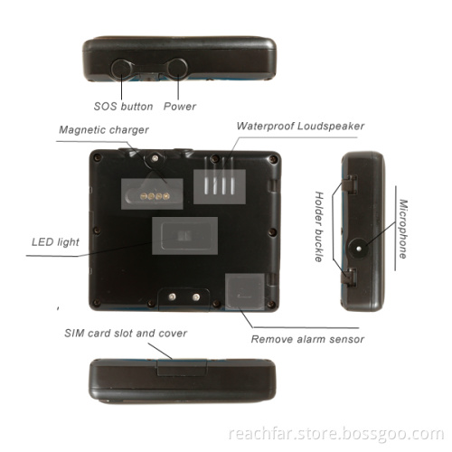 mini waterproof solar gps animal tracker